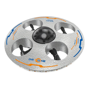 AeroQuest – LED & RC – Zwevende UFO Drone Zilver | Educatief Speelgoed